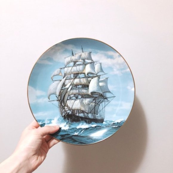 1989 Vintage Plate Fine China W.S. George Collector Plate/ Charles Vickery - Picture 1 of 3